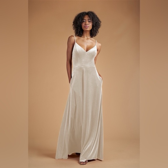 Jasmine Dresses & Skirts - Jasmine • Velvet bridesmaids or formal dress